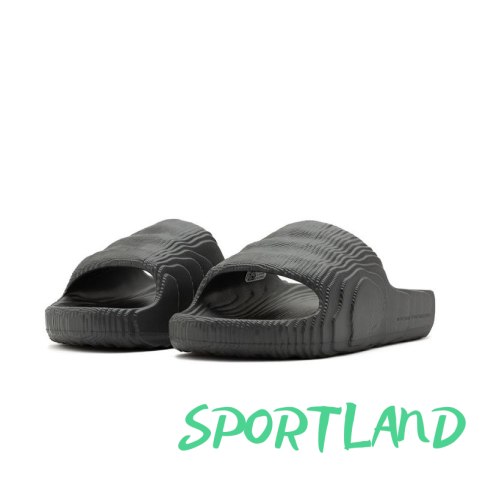 Klapki męskie adidas Adilette 22 Grey Five lifestylowe modne na lato czarne (HP6522) 38.0 Klapki męskie adidas Adilette 22 Grey Five lifestylowe modne na lato czarne (HP6522) 38.0