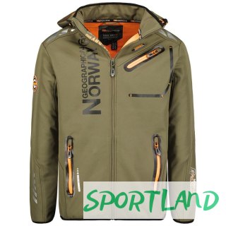 Kurtka Softshell Geographical Norway Royaute DB 068 M WY1996H/GN-Kaki / Orange L