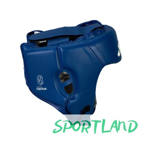 Kask turniejowy adidas IBA ze skóry z kaktusa ADIIBAH1C-Niebieski l Kask turniejowy adidas IBA ze skóry z kaktusa ADIIBAH1C-Niebieski l