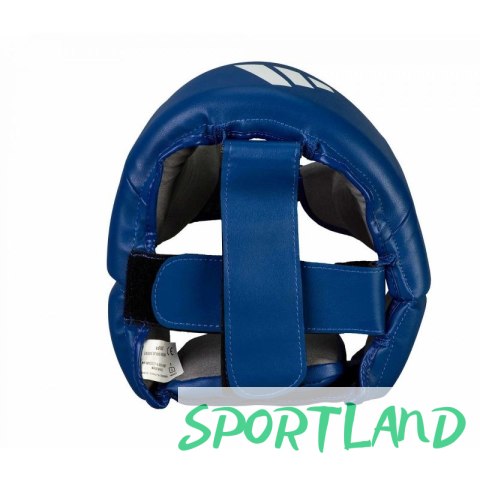 Kask turniejowy adidas IBA ze skóry z kaktusa ADIIBAH1C-Niebieski l Kask turniejowy adidas IBA ze skóry z kaktusa ADIIBAH1C-Niebieski l