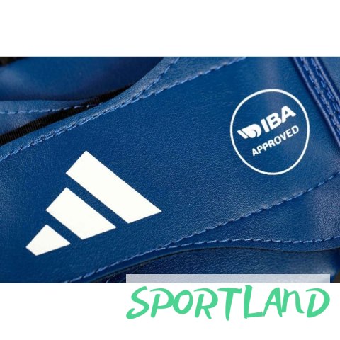 Kask turniejowy adidas IBA ze skóry z kaktusa ADIIBAH1C-Niebieski l Kask turniejowy adidas IBA ze skóry z kaktusa ADIIBAH1C-Niebieski l