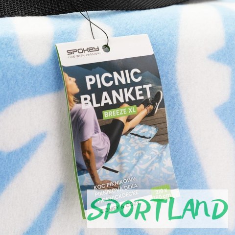 Koc piknikowy Spokey Breeze XL SPK-945902 Czarny Koc piknikowy Spokey Breeze XL SPK-945902 Czarny