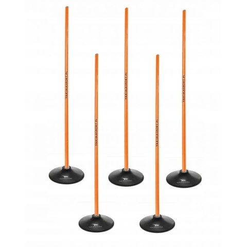 Laski Yakima tor przeszkód slalomowy 100cm 100871 pomarańczowy N/A Laski Yakima tor przeszkód slalomowy 100cm 100871 pomarańczowy N/A