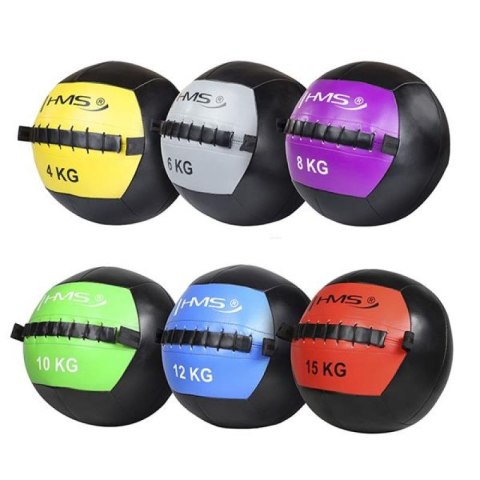 Piłka do ćwiczeń HMS Wall Ball WLB 4 kg N/A Piłka do ćwiczeń HMS Wall Ball WLB 4 kg N/A